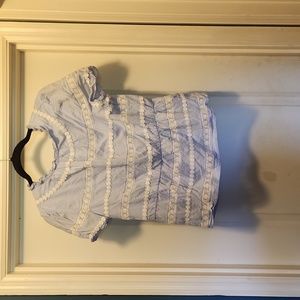 Daisy-Chain Peplum Shirt